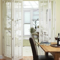 Fold your shutters out of the way when not in use