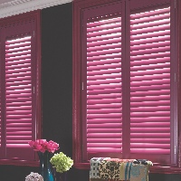 Be creative with our custom colour shutters service