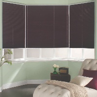 Pleated Blinds create a unique look in Bay Windows