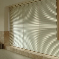 Venetian blinds are a great choice for your Kitchen as they are easy to wipe clean