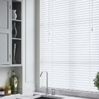 Brand New Faux Wood Blinds are perfect for wet environments